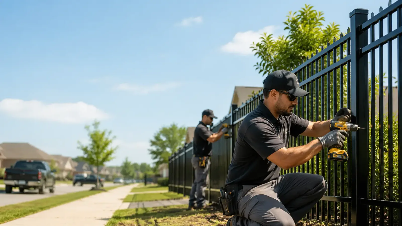 Metal Fence Installation in Tokio, ND